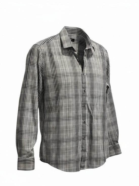 Bar III Other - Bar III Black & White Plaid Button-Down Shirt